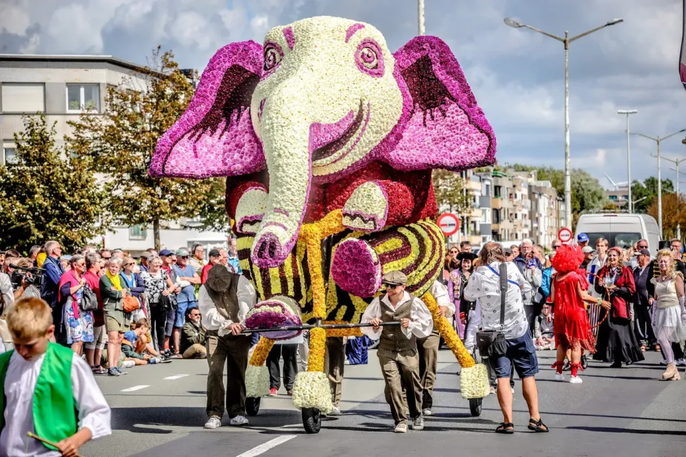 Le Corso Fleuri à Blankenberge le 30 août 2026