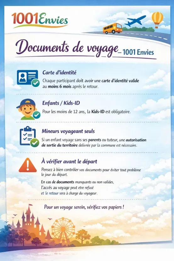 Documents de voyage