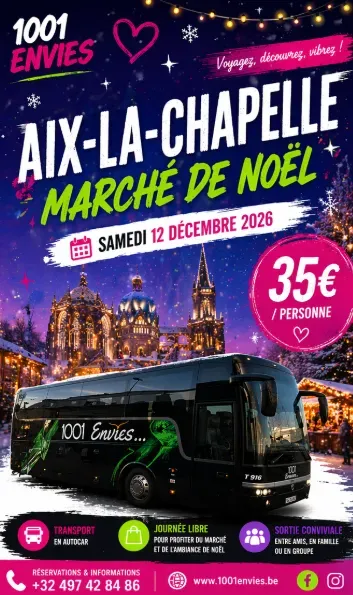 Marché de Noel de AIX La Chapelle, le 12 décembre 2026