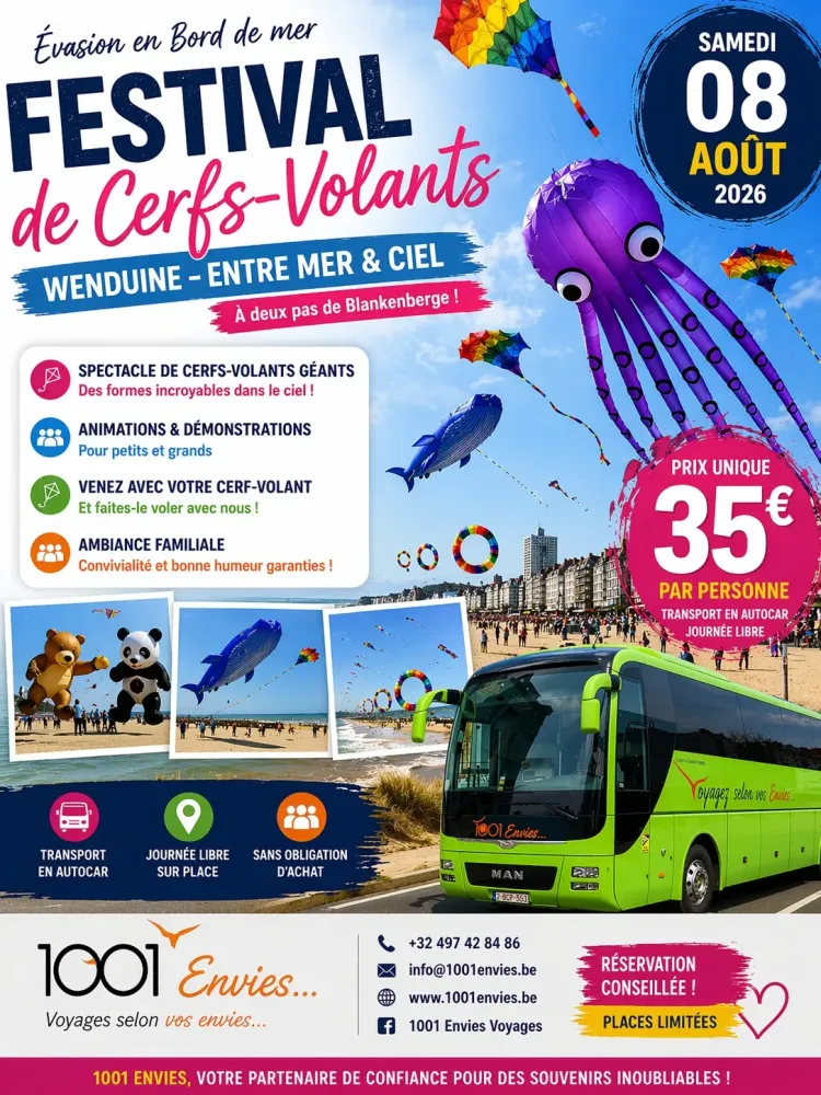 Wenduine, le  8 août 2026