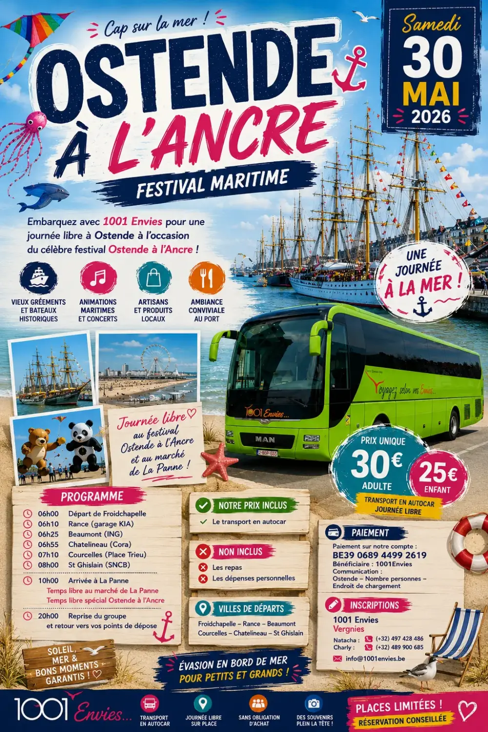 Ostende à l'Ancre, 30 Mai 2026
