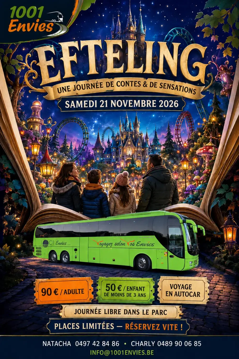 Efteling le 21 novembre 2026