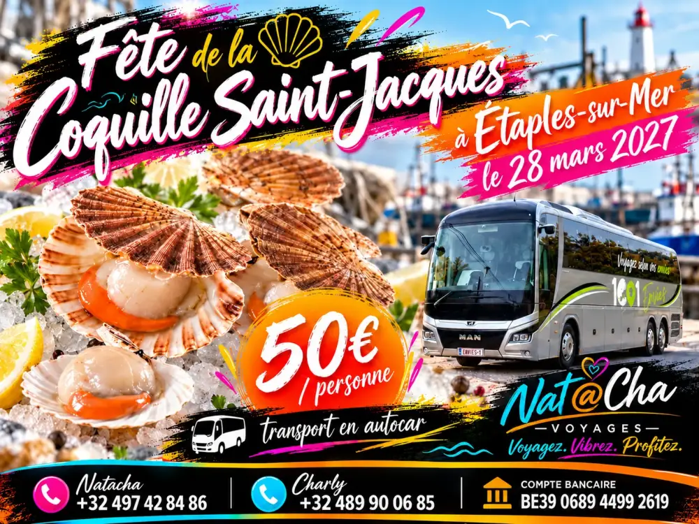 Fete de la coquille St Jacques le 28 mars 2027