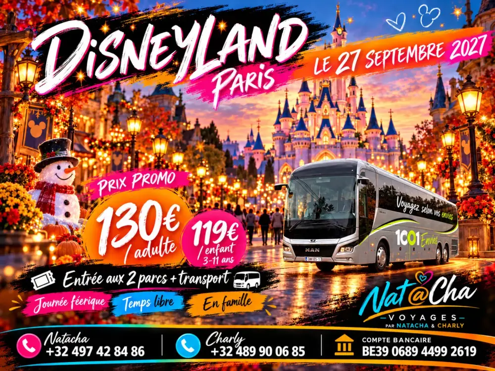 Disneyland Paris, le 27 septembre 2027