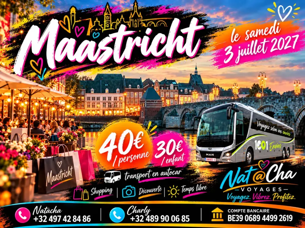 Escapade colorée à Maastricht